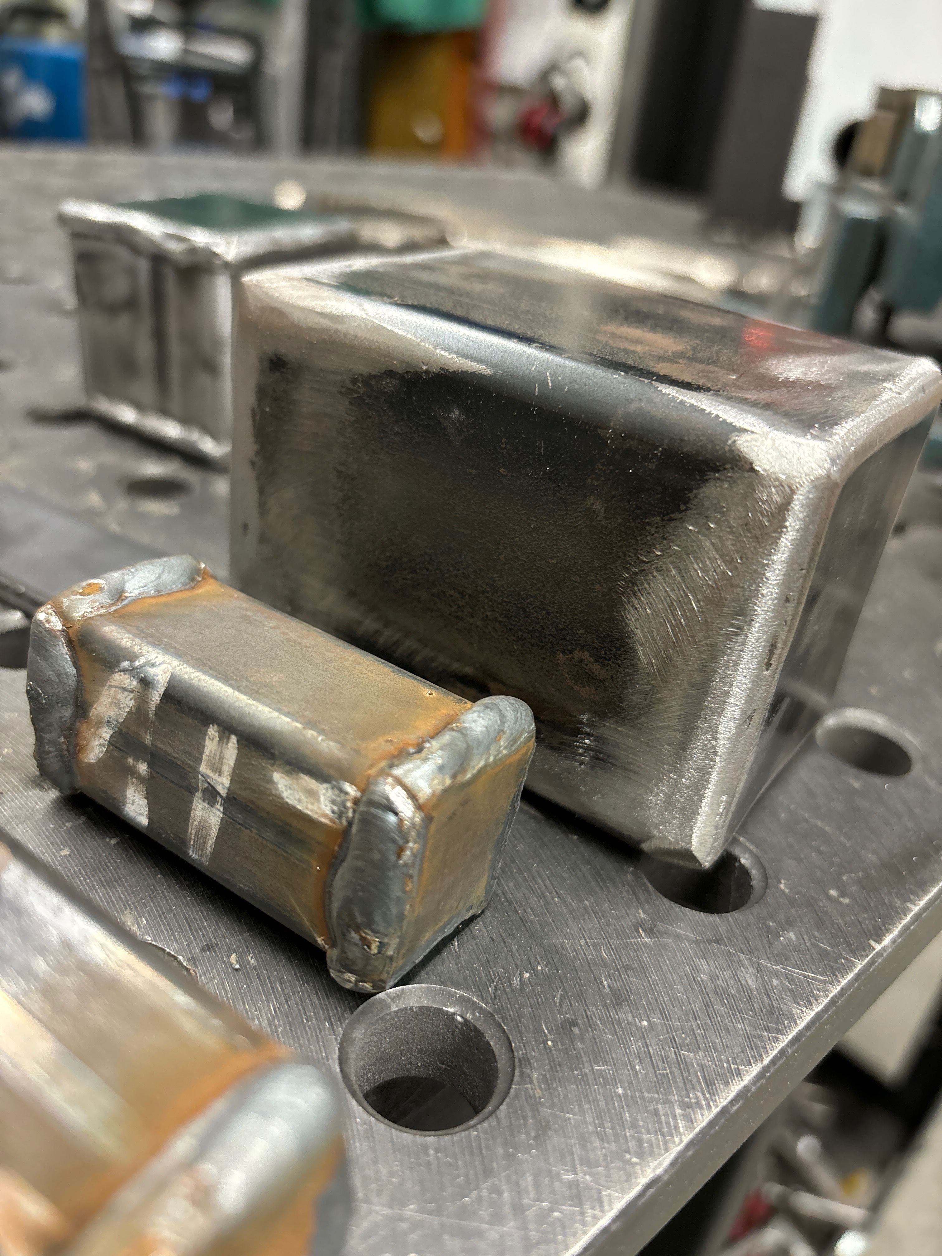 Ground vs unground welds